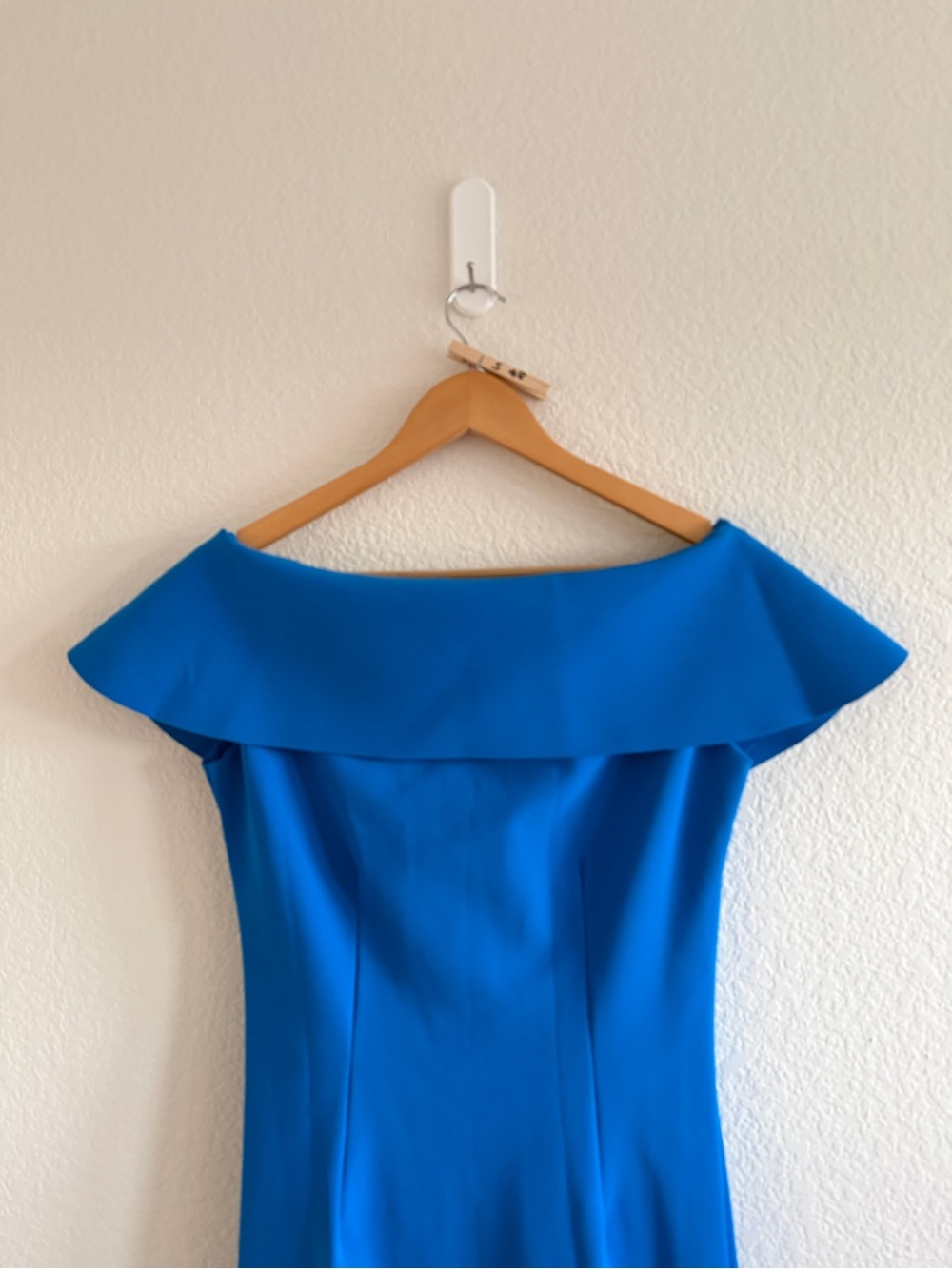 Chiara Boni Blue Gown IT size 46 US size 10 US size medium - Picture 8 of 14